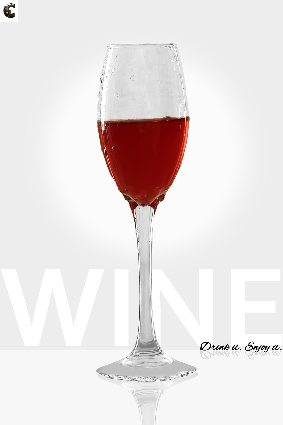 campaigns wine alcool drink red White glass
