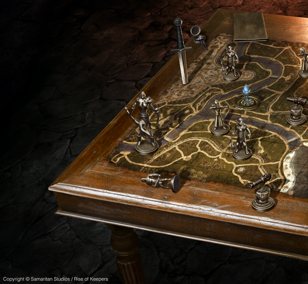 War Table Board medieval strategy old map