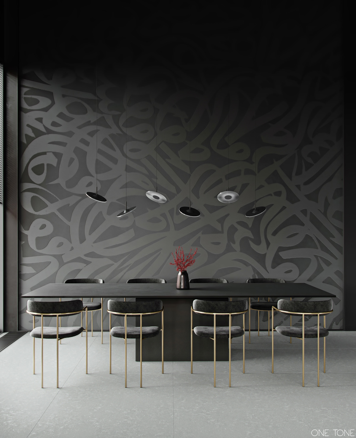 design Interior architecture visualization 3D photoshop corona Minimalism luxury dubai