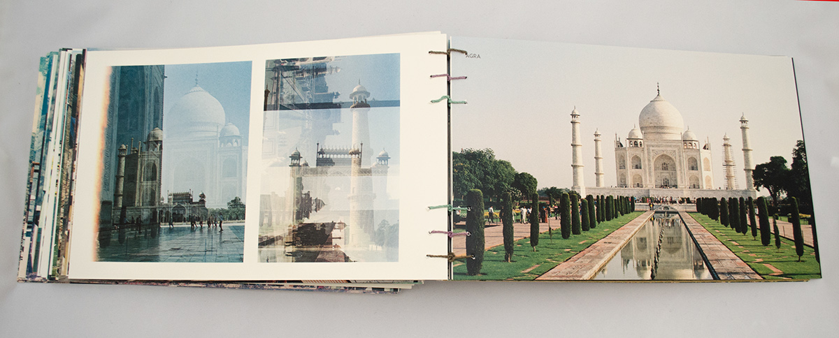 Travel book Lomography analogue photography film photography India photo book Travel Book Binding