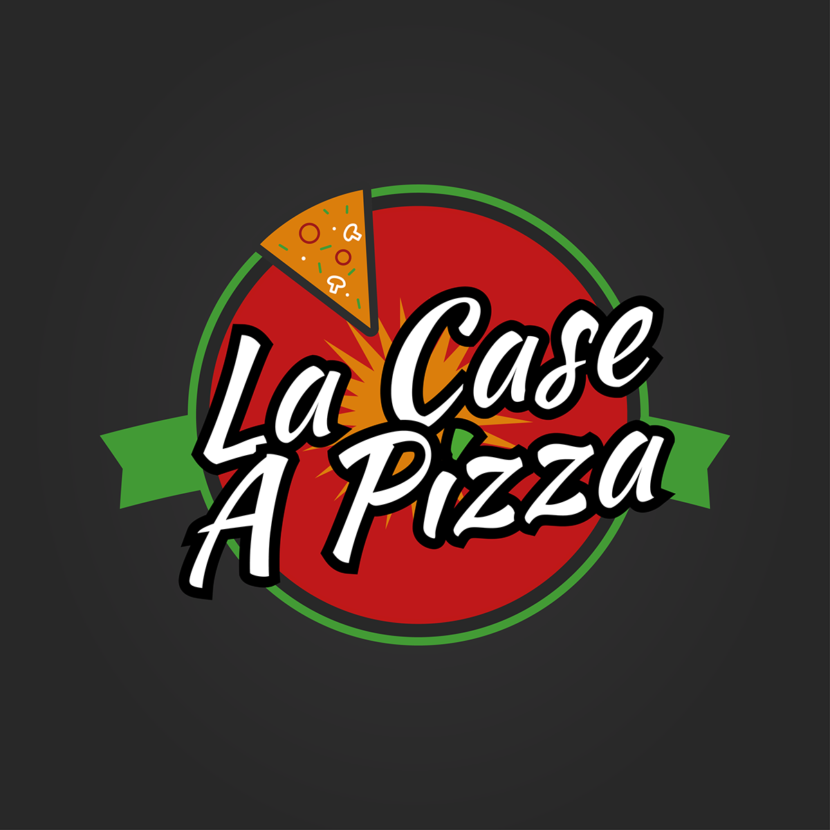 pizzeria Pizza logo restaurant Illustrator Food 