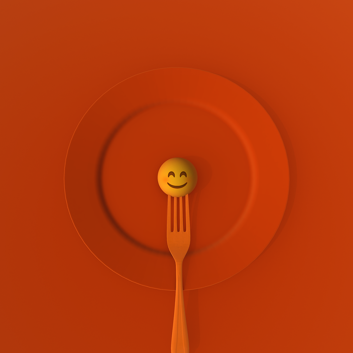 Emoji Food  ILLUSTRATION  cover 3D