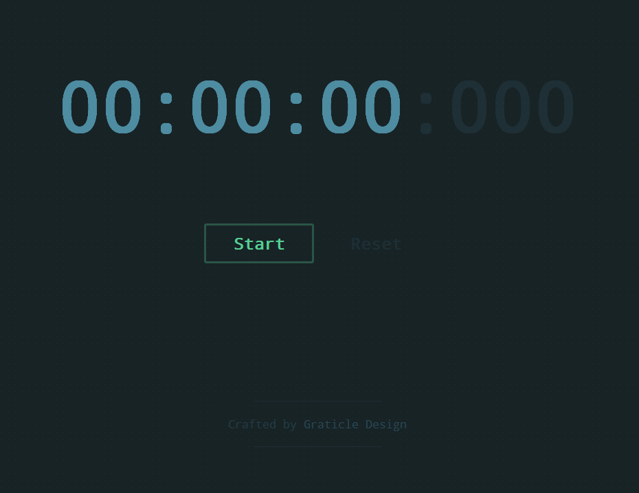 stopwatch timer app application clock timing UI flat design