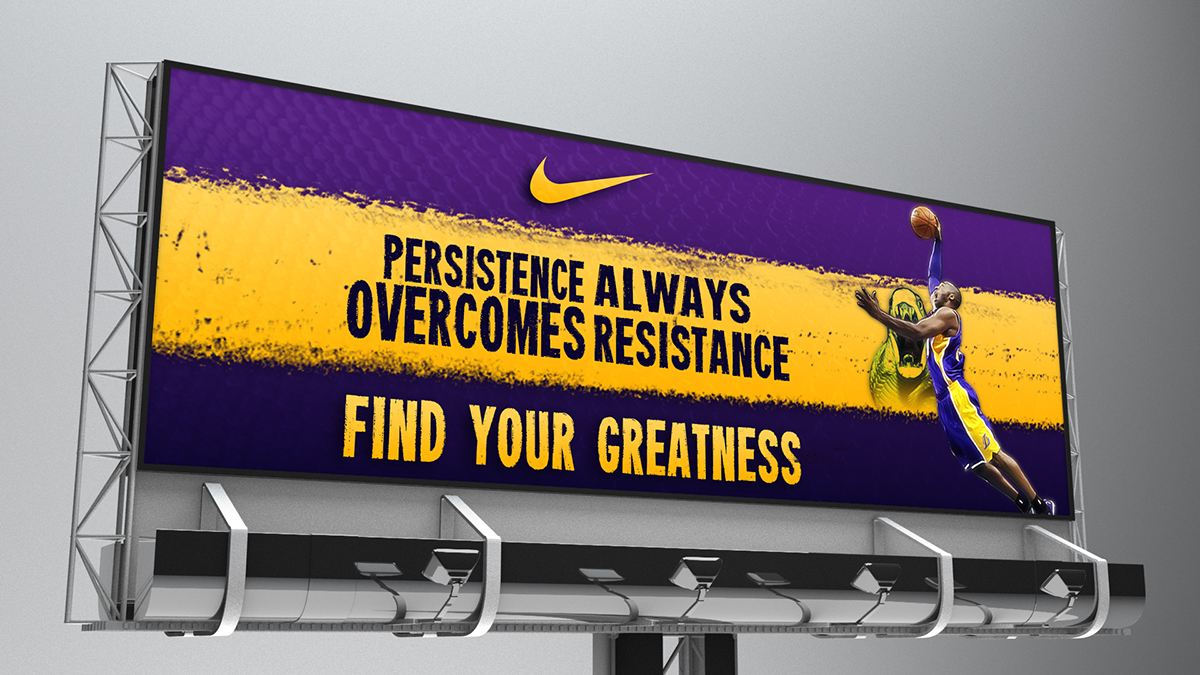 Nike greatness inspiration marketing   Campaignj photoshop Photo Manipulation 