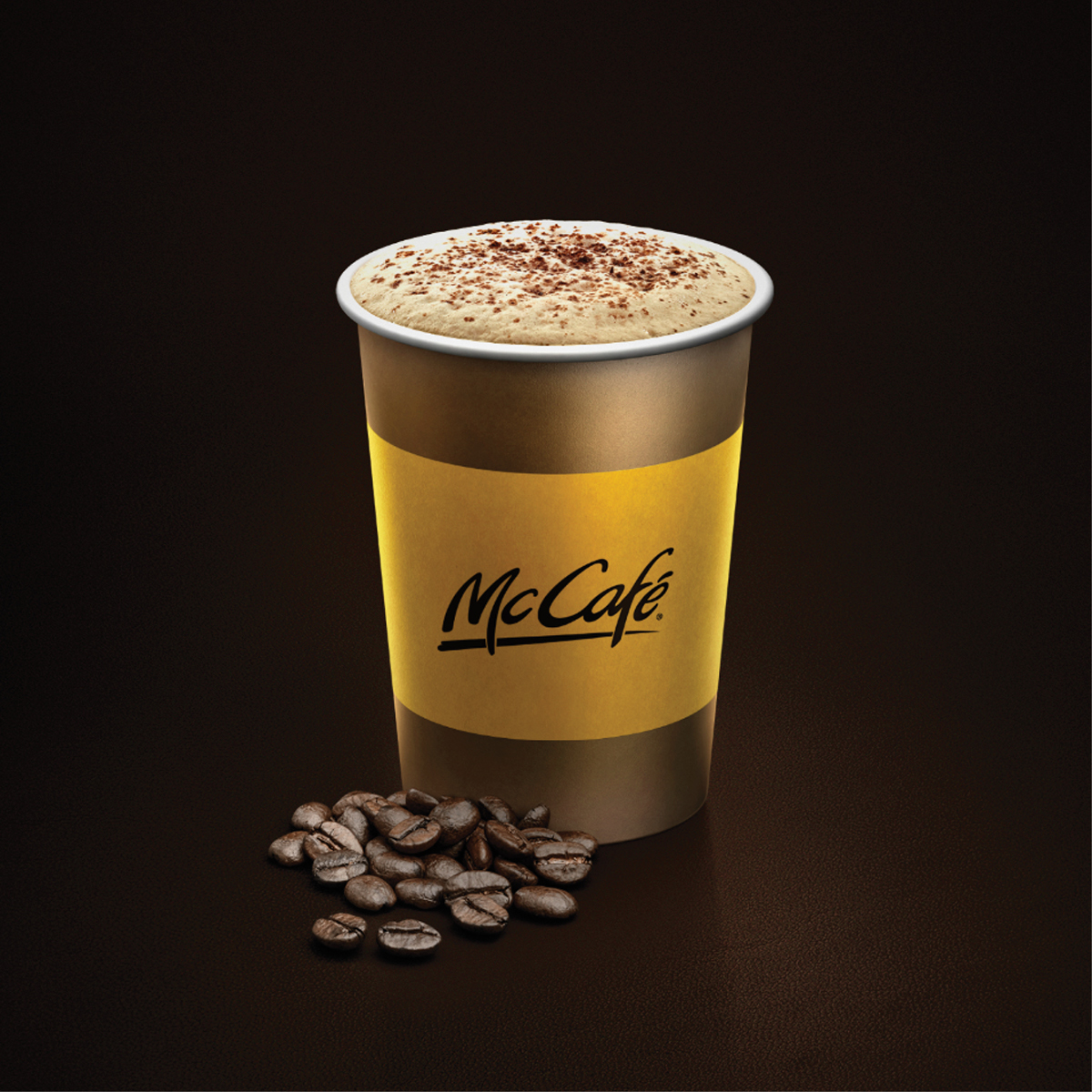 CGI cinema 4d McDonalds mccafe Coffee latte Mocha espresso drink dubai americano Leo Burnett modeling