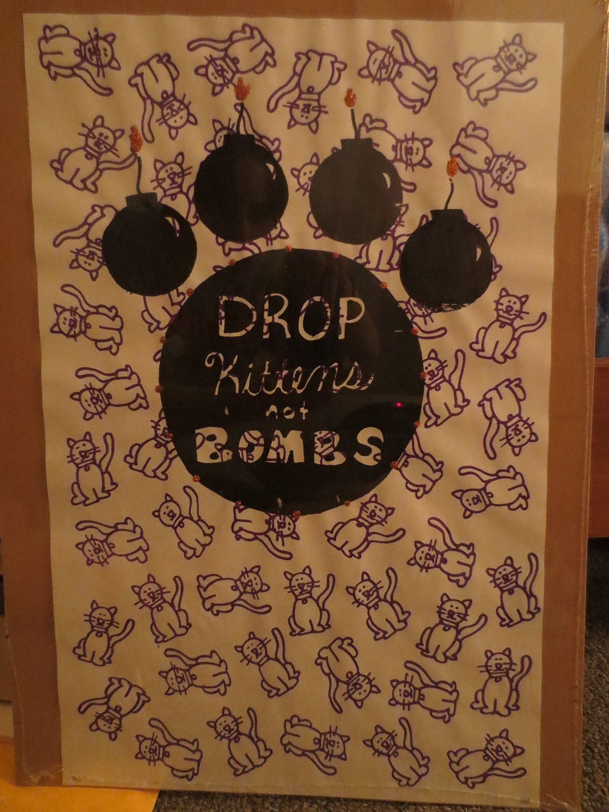 Drop Kittens  Not Bombs