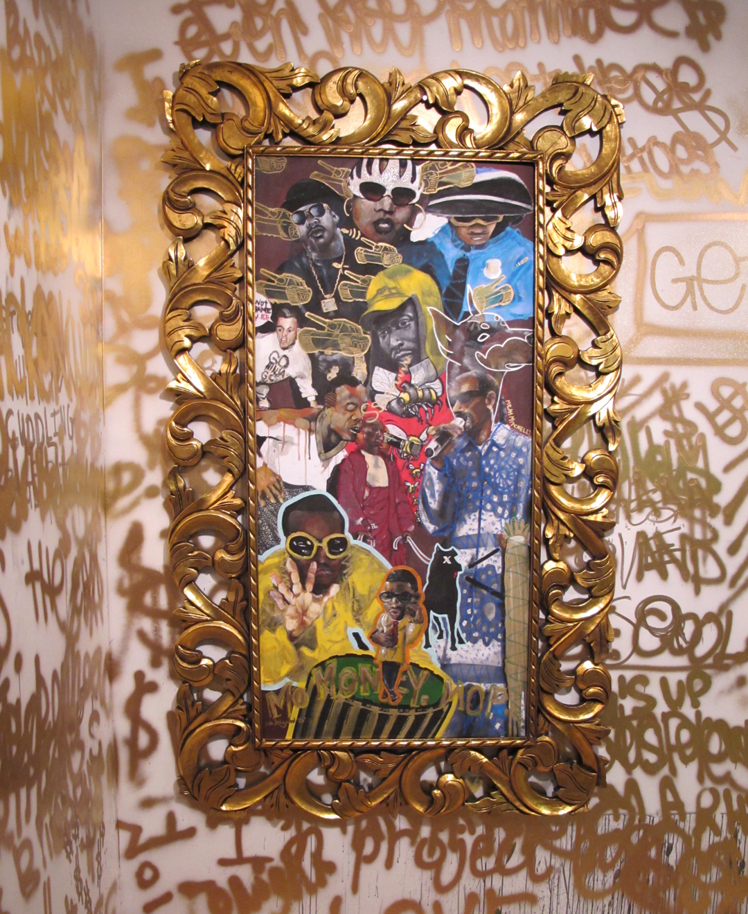 trap gold Trinadad James All Gold 2 Chainz gold frames hip hop rap tagging Lyrics songs THUG 80's 90's 2000's