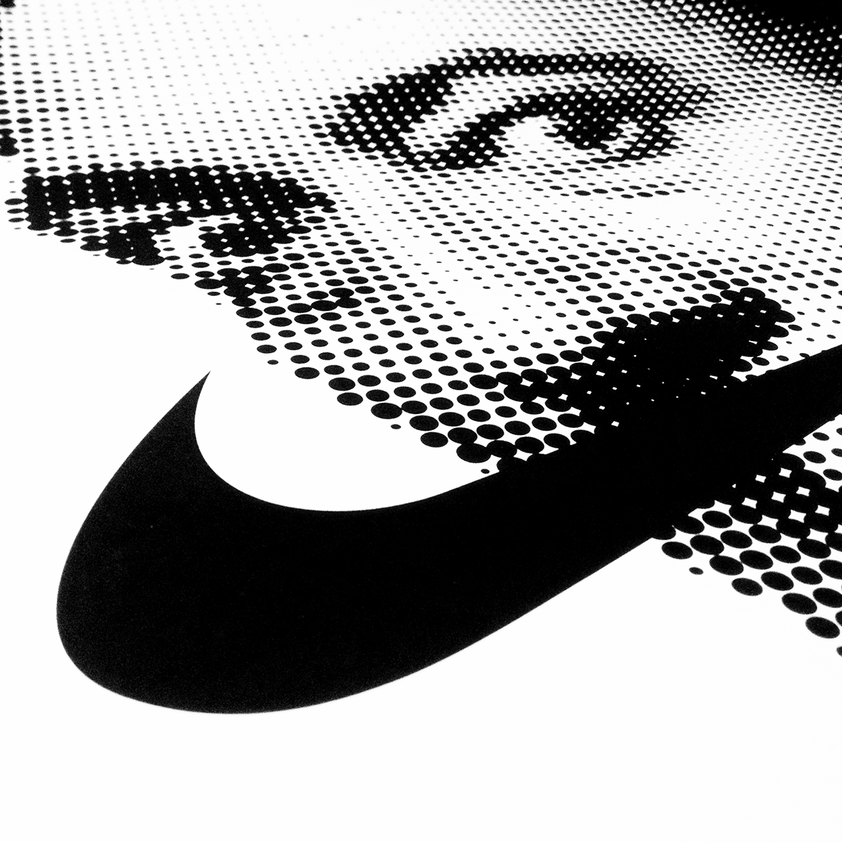 moustache nhe bigote Nike salvador dali surrealism poster justo to it just diseño design big cartel disseny barcelona poesia