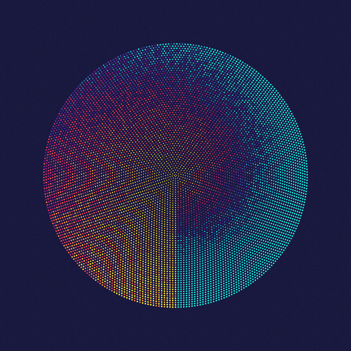 generative art design code math algorithm disco music interpolation