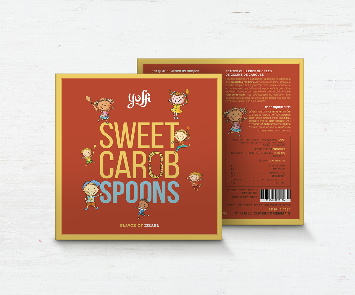 spoon sweet delicious kids Fun package chocolate tasty Food 