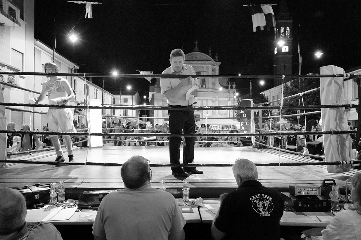 blackandwhite box Boxing live reportage sport