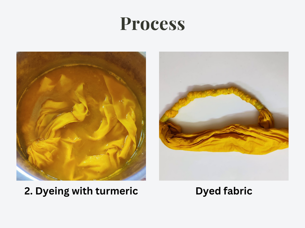 dyeing tie and dye Embroidery ecoprint naturaldye