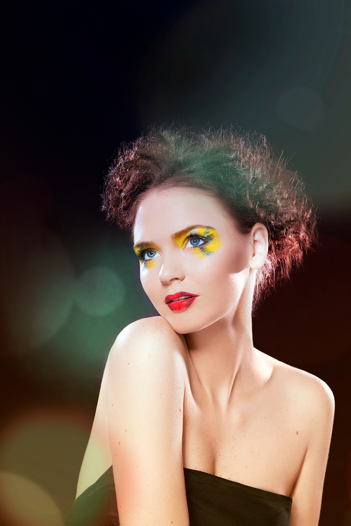 make-up fashion style models test arhaic