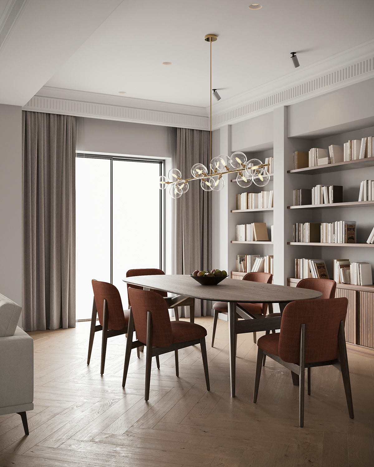3ds max contemporary design corona fireplace Interior interior design  living living room modern visualization