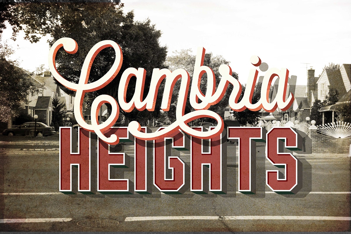 neighborhood poster type cambria heights