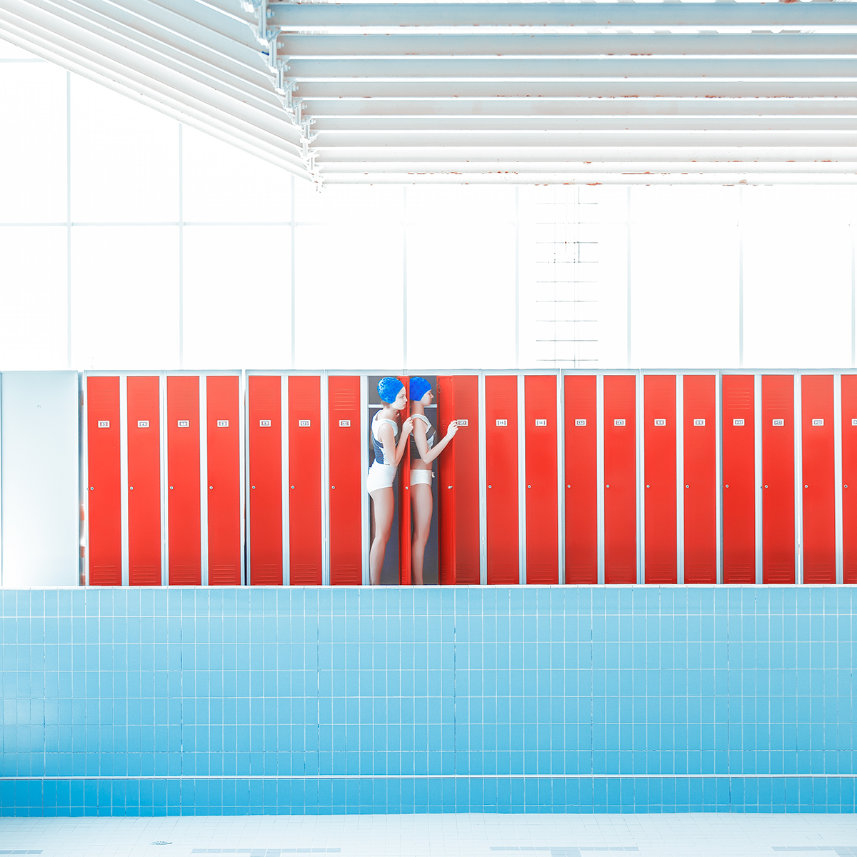 art photo model kunst swimming Pool water creative Minimalism minimal