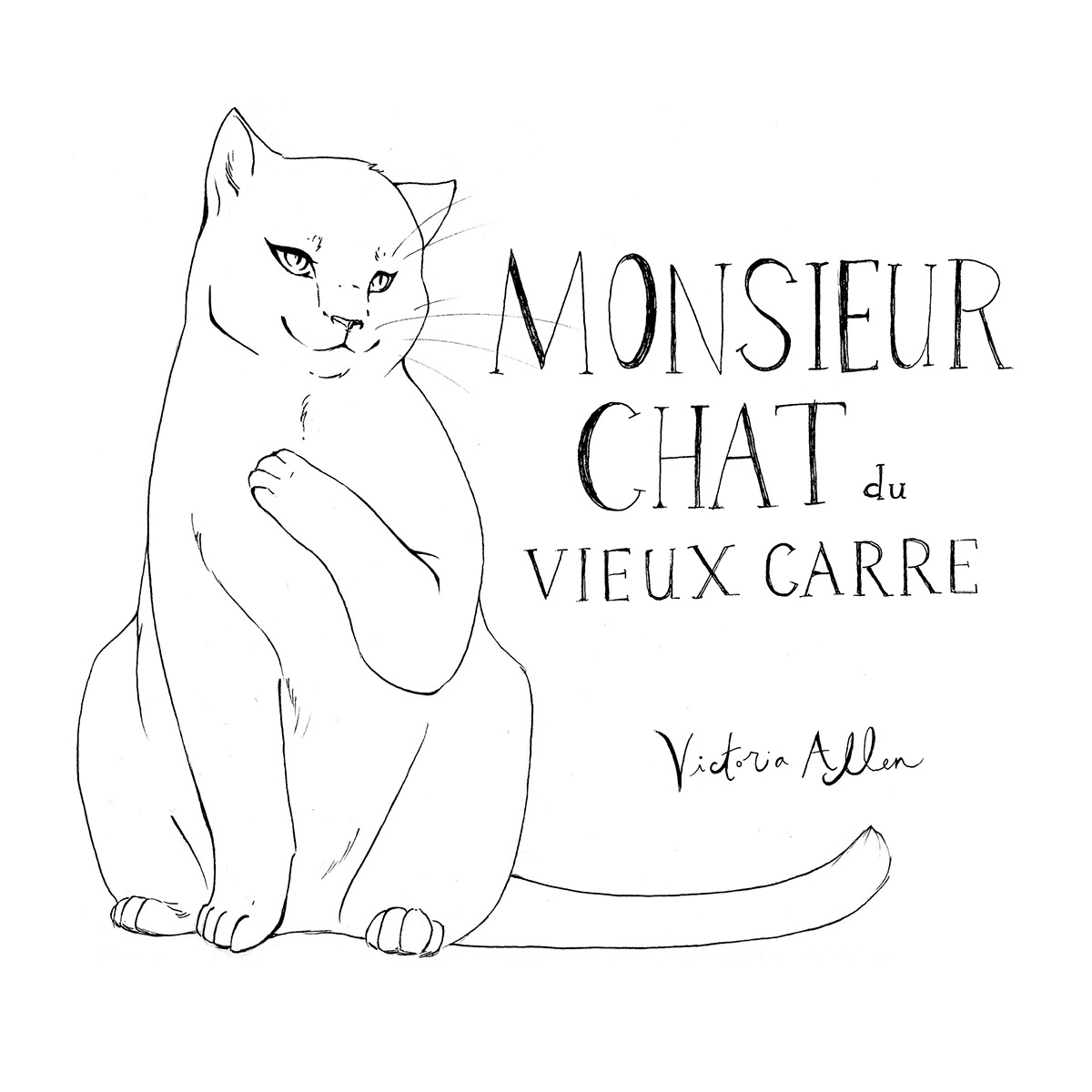 childrens book book illustration Cat Character design