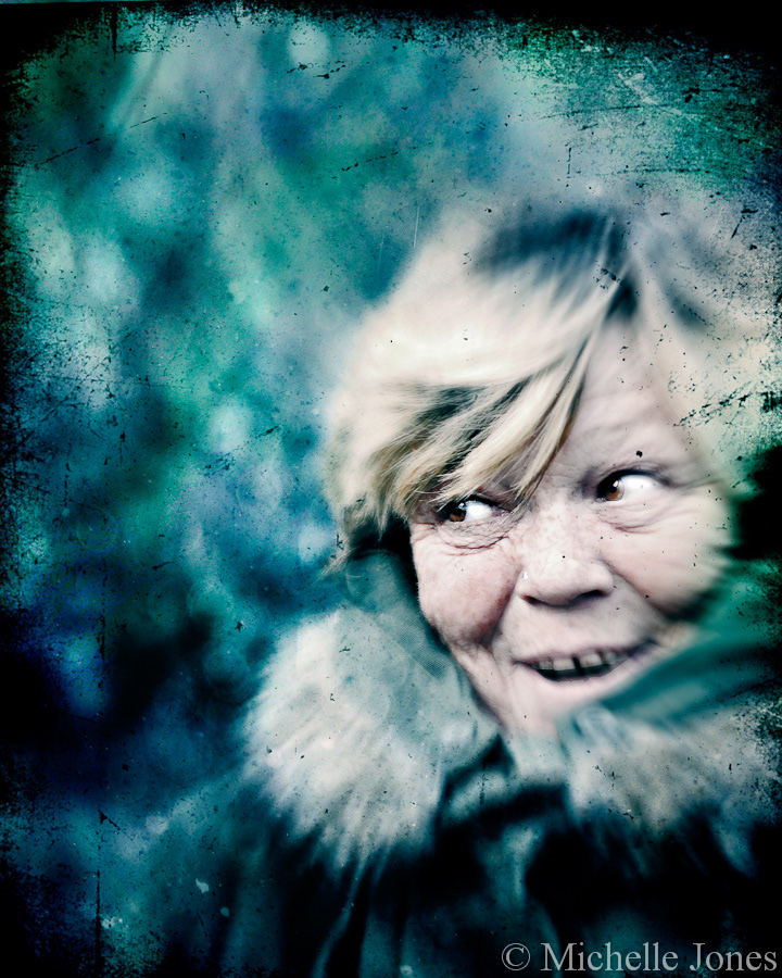 people Portraiture portraits experimental experiment photoshop michelle jones UK
