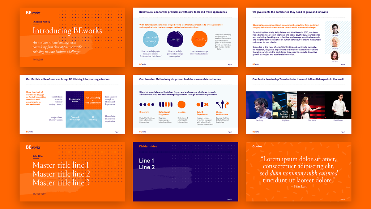 Adobe Portfolio guidelines illustrations infographics