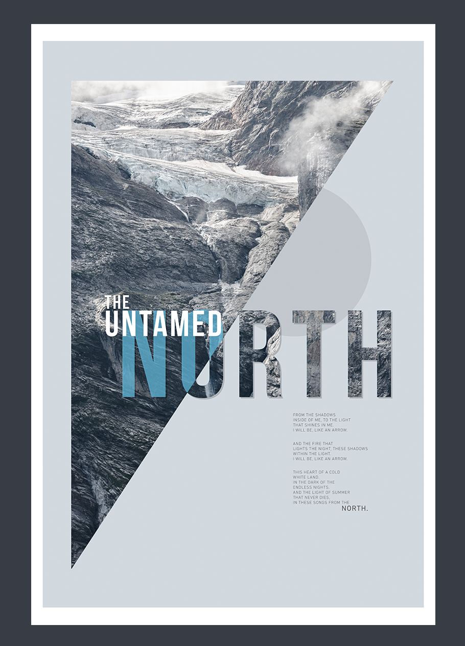#afiche   #Poster #North #graphic