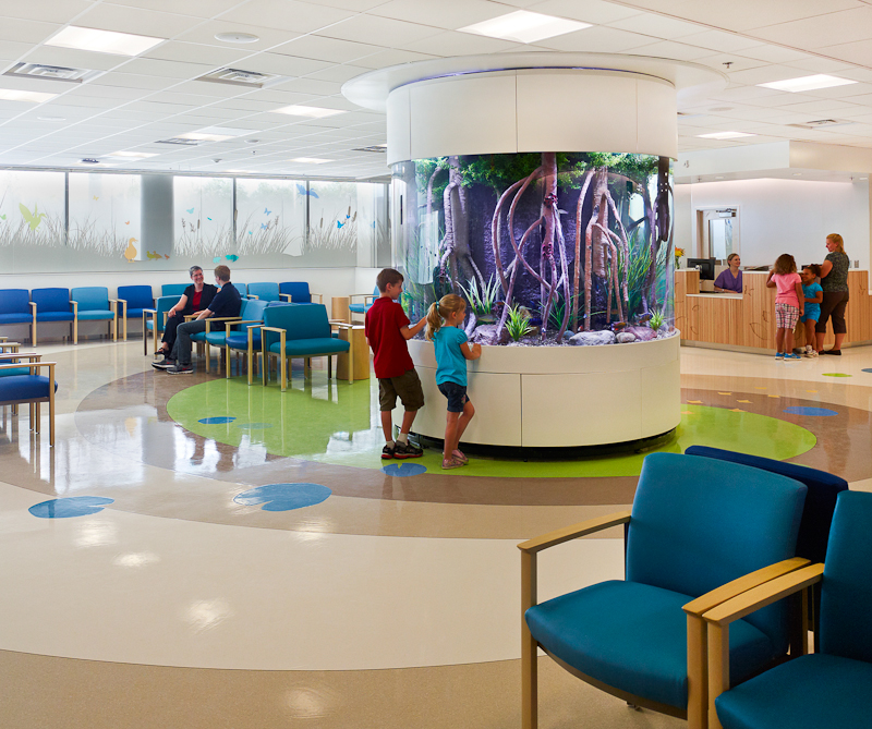 Nationwide Childrens Hospital pediatric care  Healthcare   Hospitals  architecture  interior  interiors  feinknopf medical health and wellness children  Ohio  Columbus