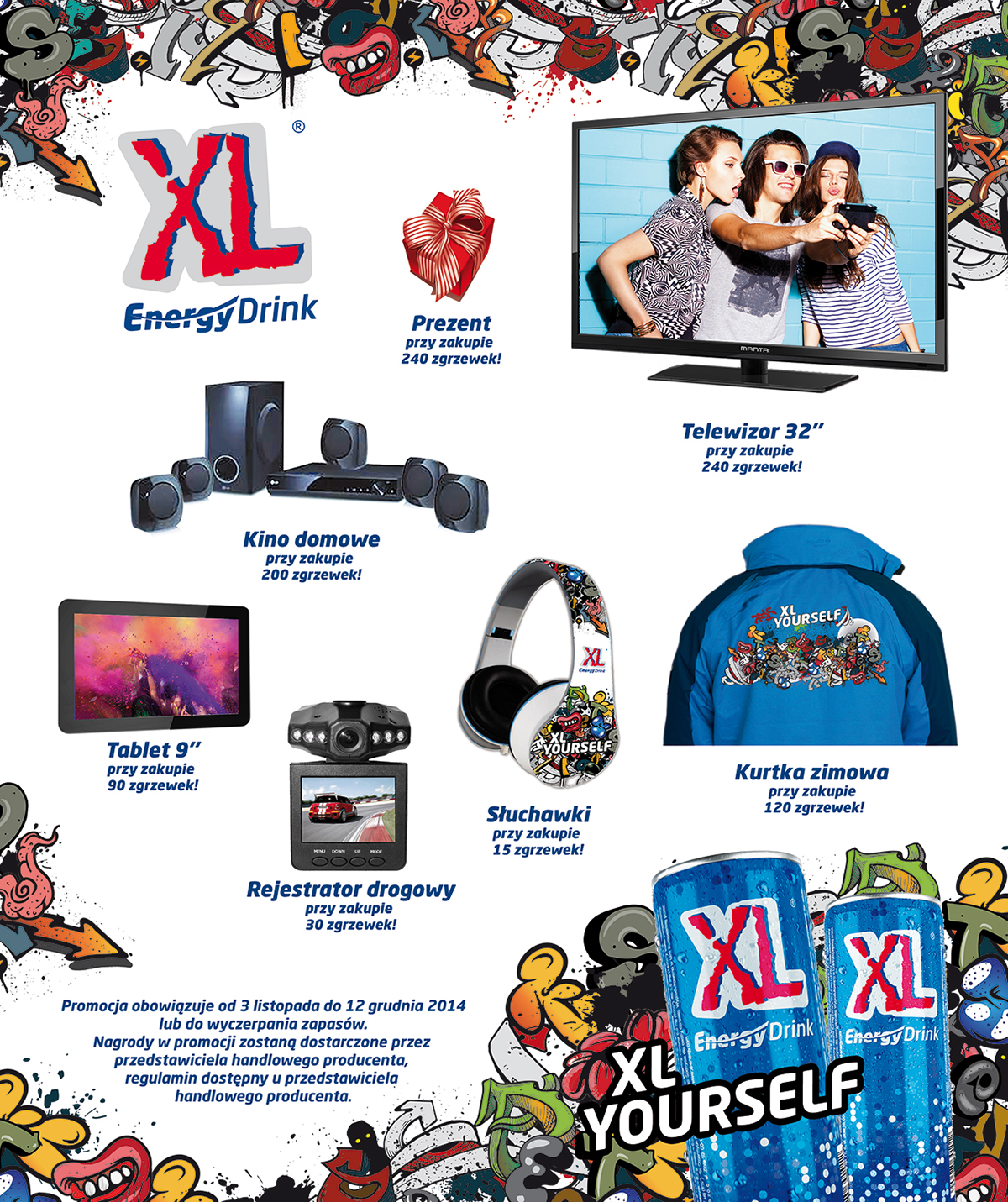 artur dziedzic XL Energy Drink xl Graffiti energy drink