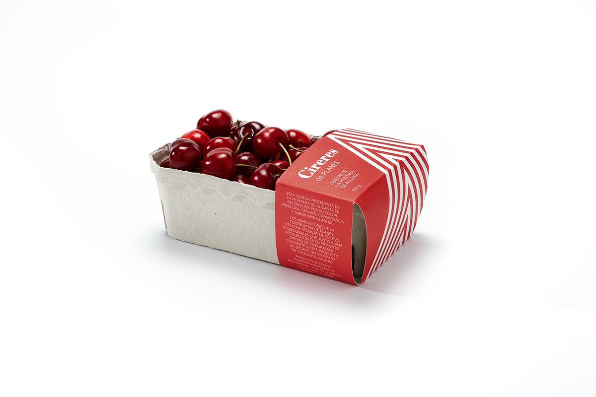 Pack Olive Oil Cherries cherry box ecological bio oil can bottle AOVE aceite Label etiqueta eco