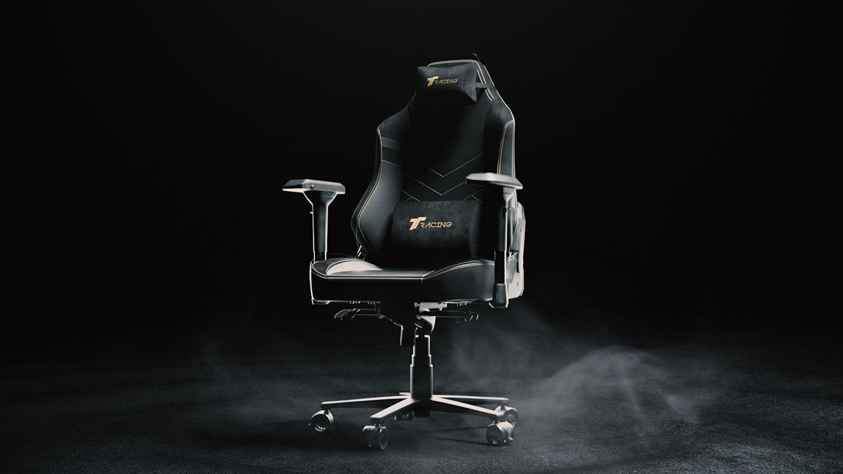 Assemble black and gold chair electric Gaming Gaming chair leather MAX x 