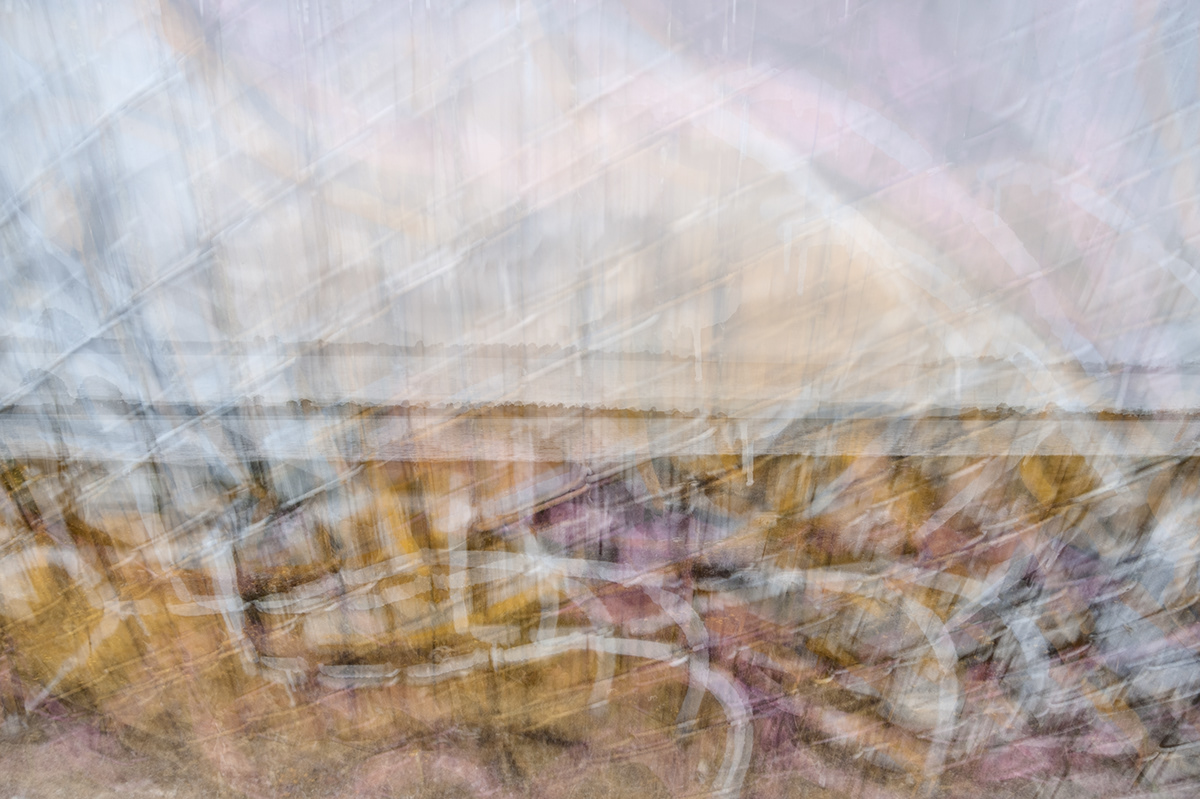 abstract impressionist ICM double exposure bay area Bay Trail