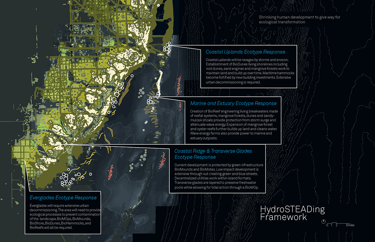 Adobe Portfolio Sea Level Rise unplanning miami coastal flood adaptation ecological urban planning Flooding solutions Green Streets re-wilding planning Resilient City Planning south Florida Master plan
