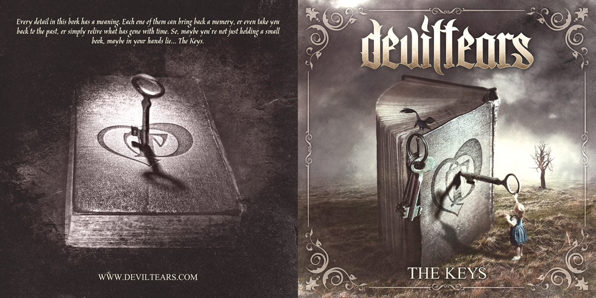 Deviltears cd artwork gothic metal dark Melancholic
