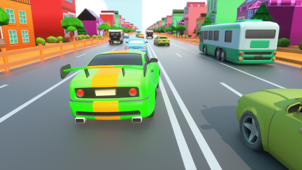 car 3D Render 3ds max unity3D texture Substance Painter