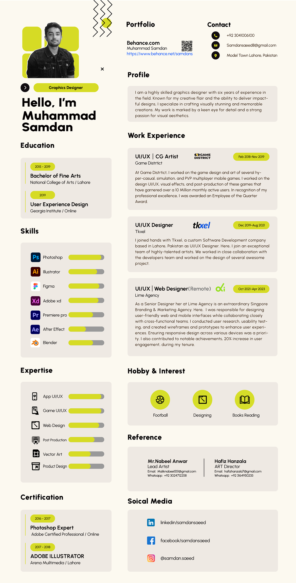 Resume CV template Mockup free download Free Mockups CV template Resume portfolio