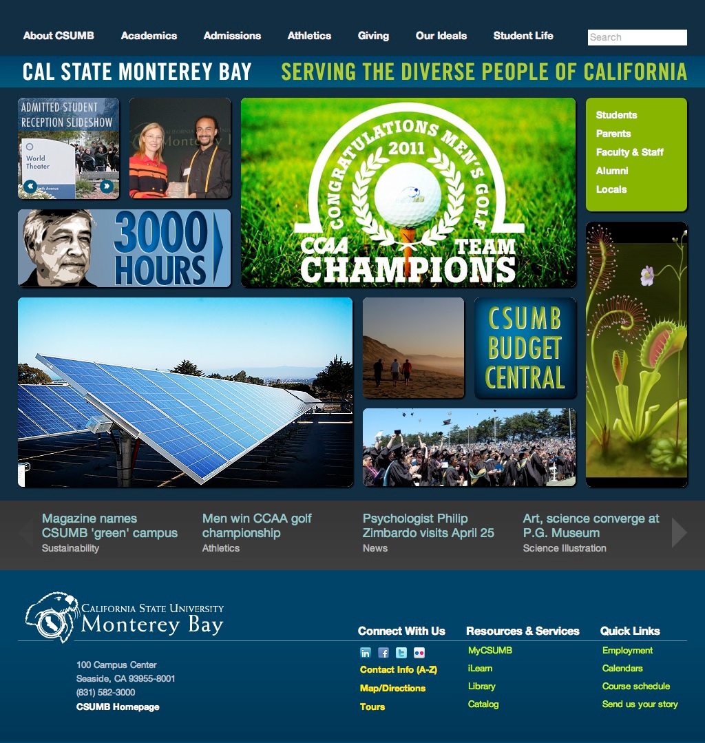 CSUMB Web redesign