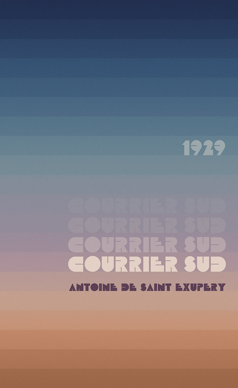 Courrier Sud SAINT EXUPERY slight Southern Mail