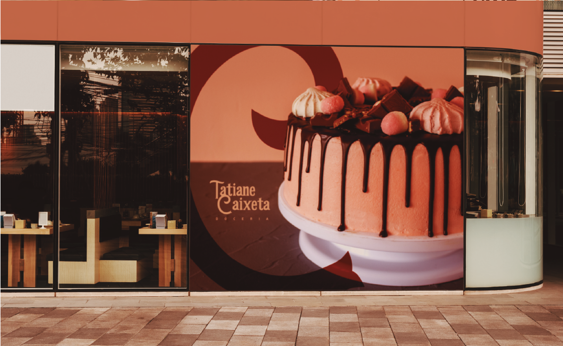 bakery brand cafeteria Candy chocolate coffe CONFEITARIA Doce logo tatiane caixeta