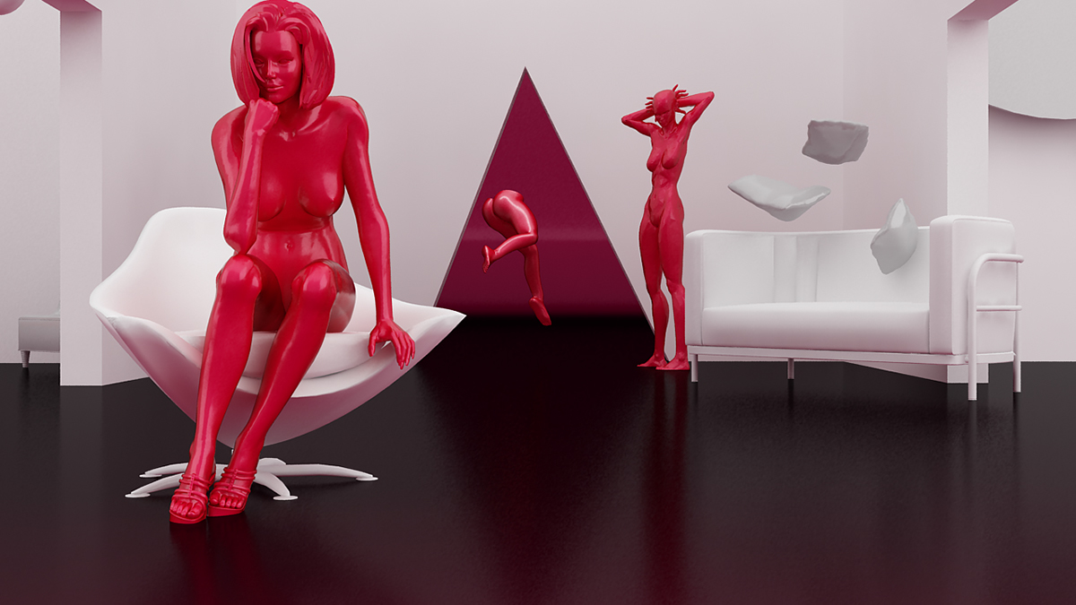 Vh1 design art 3D motion direction Ident javier tommasi