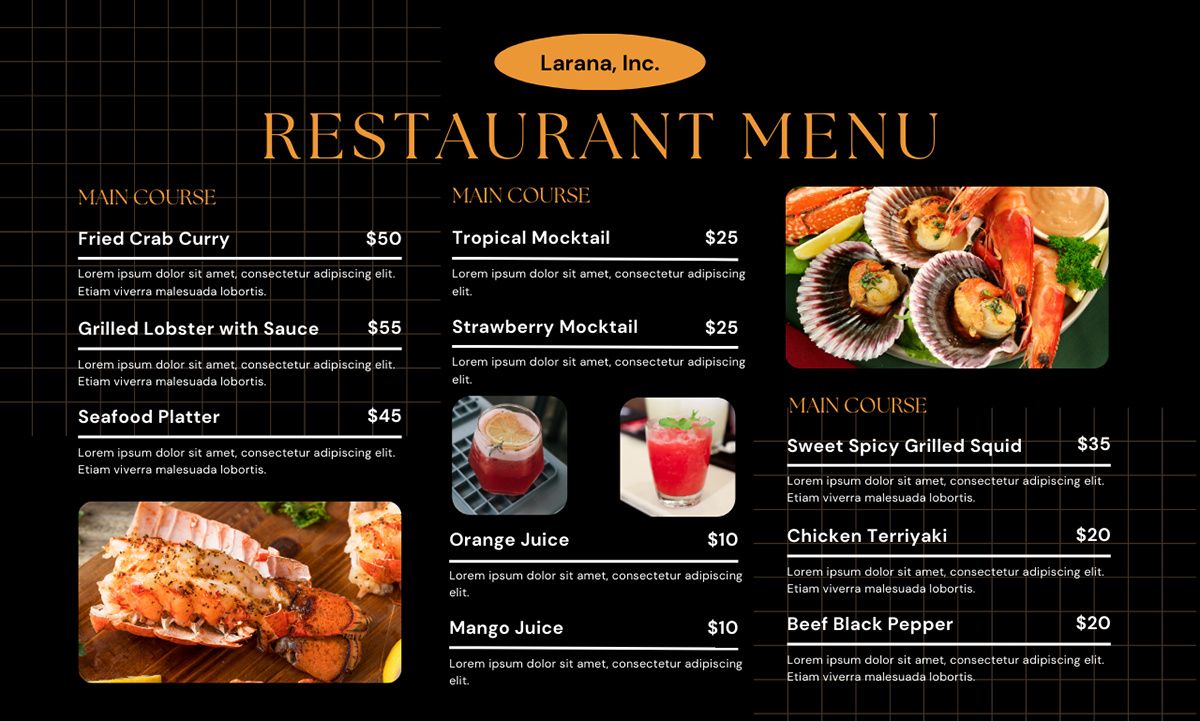 menu designs restaurant brand identity Logo Design Graphic Designer menu design Restaurant Branding menu designer