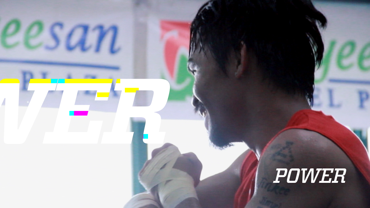 Adobe Portfolio Manny Pacquiao timothy Bradley Manila philippines Nike sports Boxing 3D video