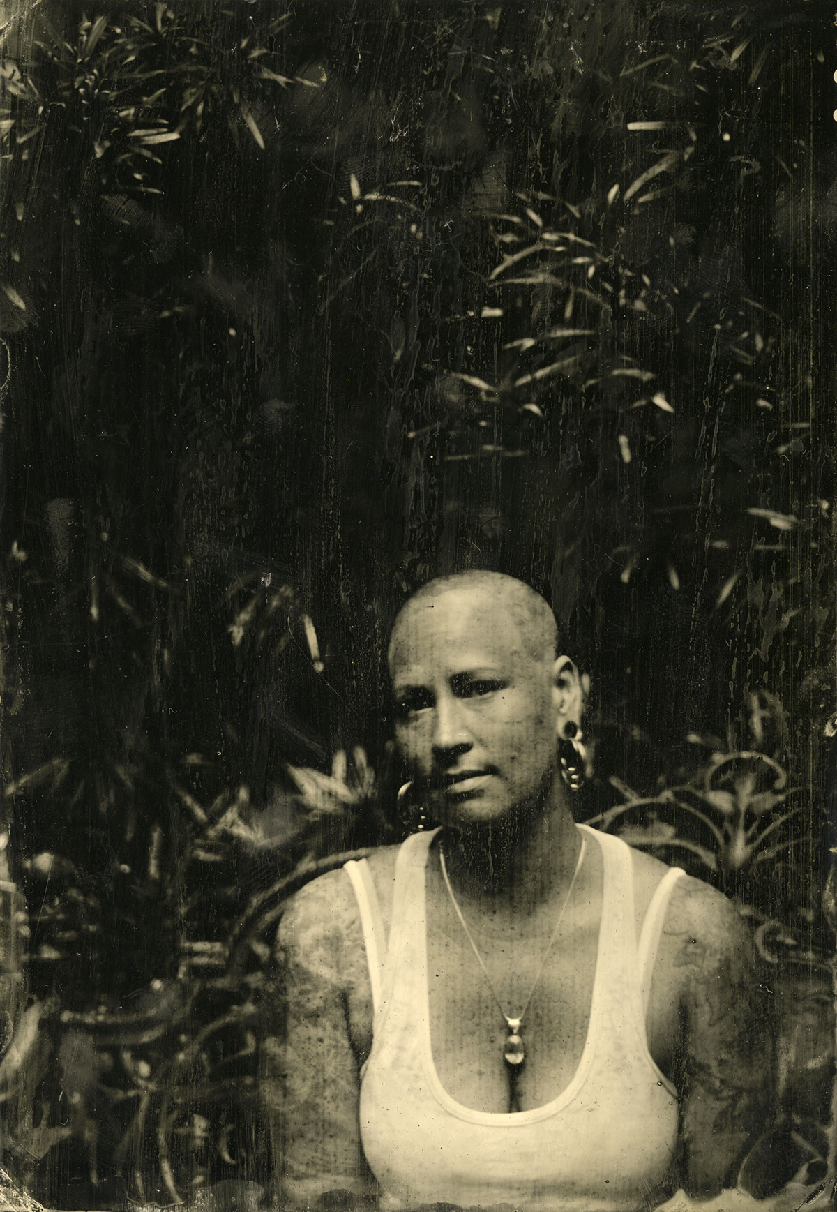tintype wet plate 5x7 large format southern Georgia Savannah Documentary  collodion