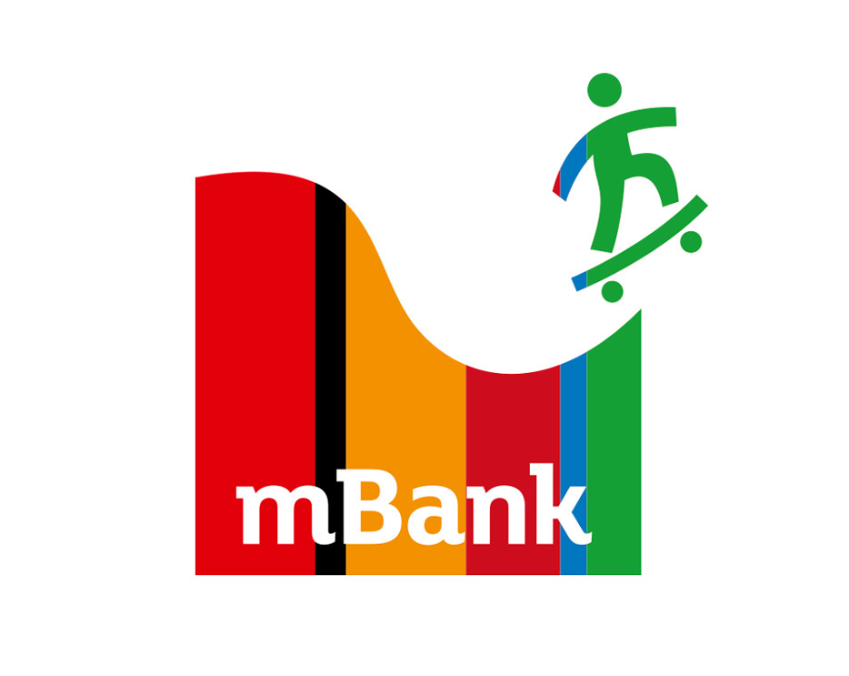 Bank rebranding mBank design redesign bre bank logo Corporate Identity adaptive logo 2014 REBRAND 100 Global Awards Winner