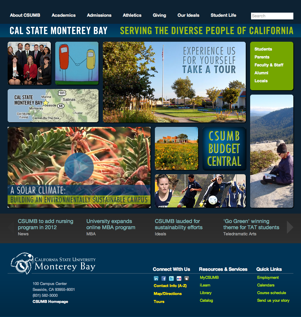 CSUMB Web redesign