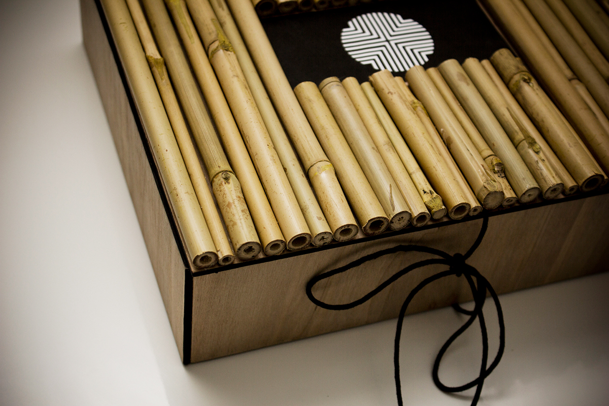 japan symbol mon geometry black White wood bamboo box Pack package pattern ornament
