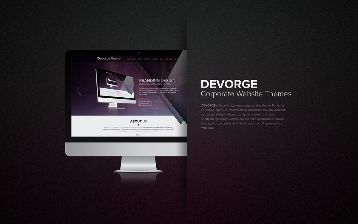 Website corporate THEMES