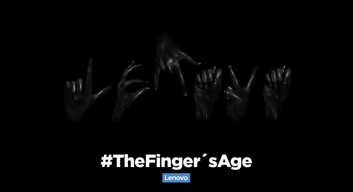 design tab tablet Lenovo finger age different creative hand fingers