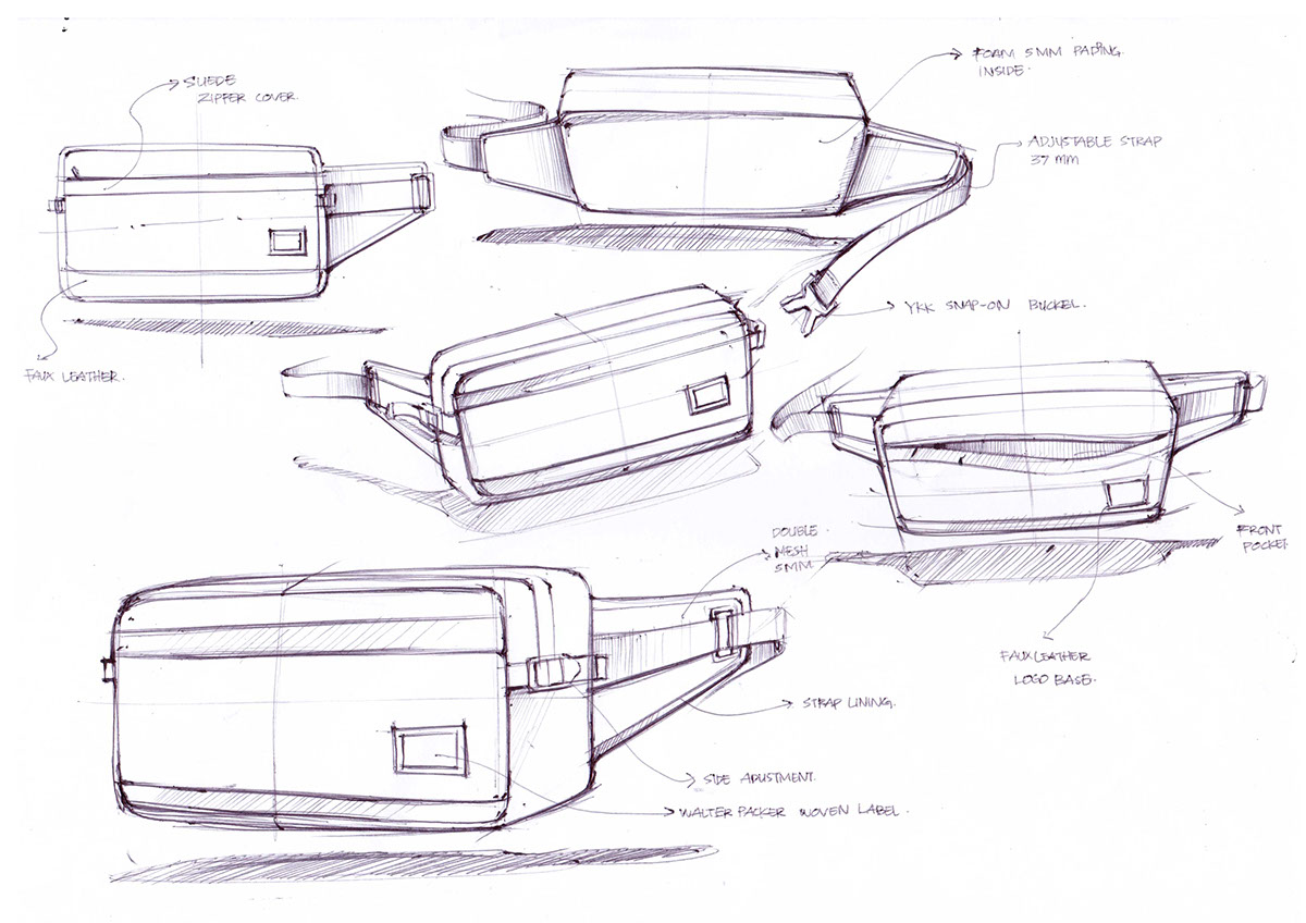 bag carryology bagdesign skecthbook design softgood industrialartwork