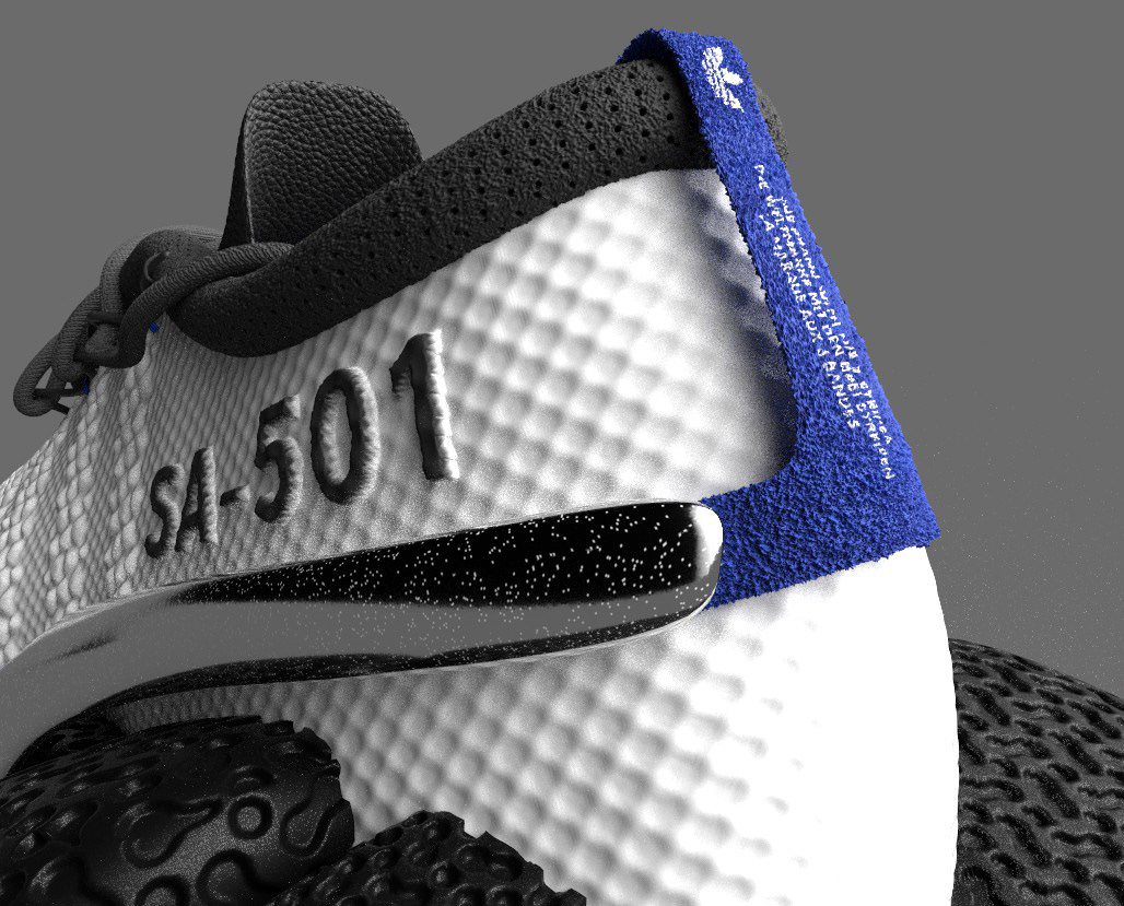 3D adidas design footwear kicks nasa product sneaker sneakers vision