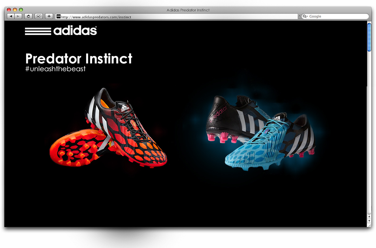 adidas Predator Instinct soccer futebol sports design