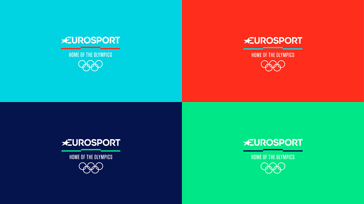 Olympics branding  sport motion graphics design typography  