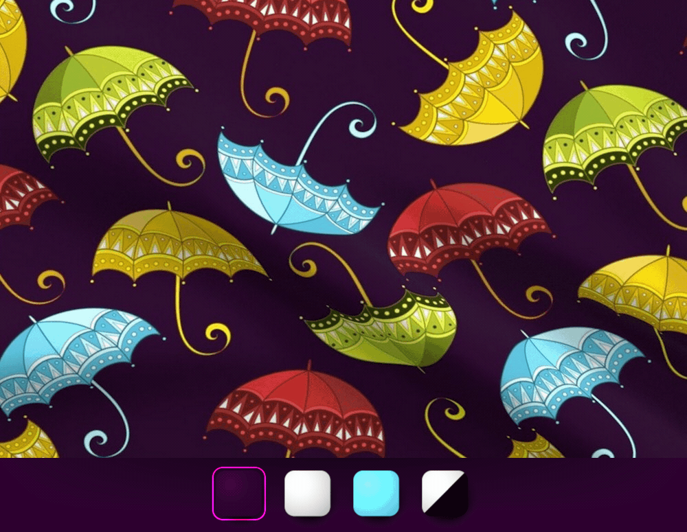Animated illustration of weather pattern in fairytale cartoon style, vector graphics